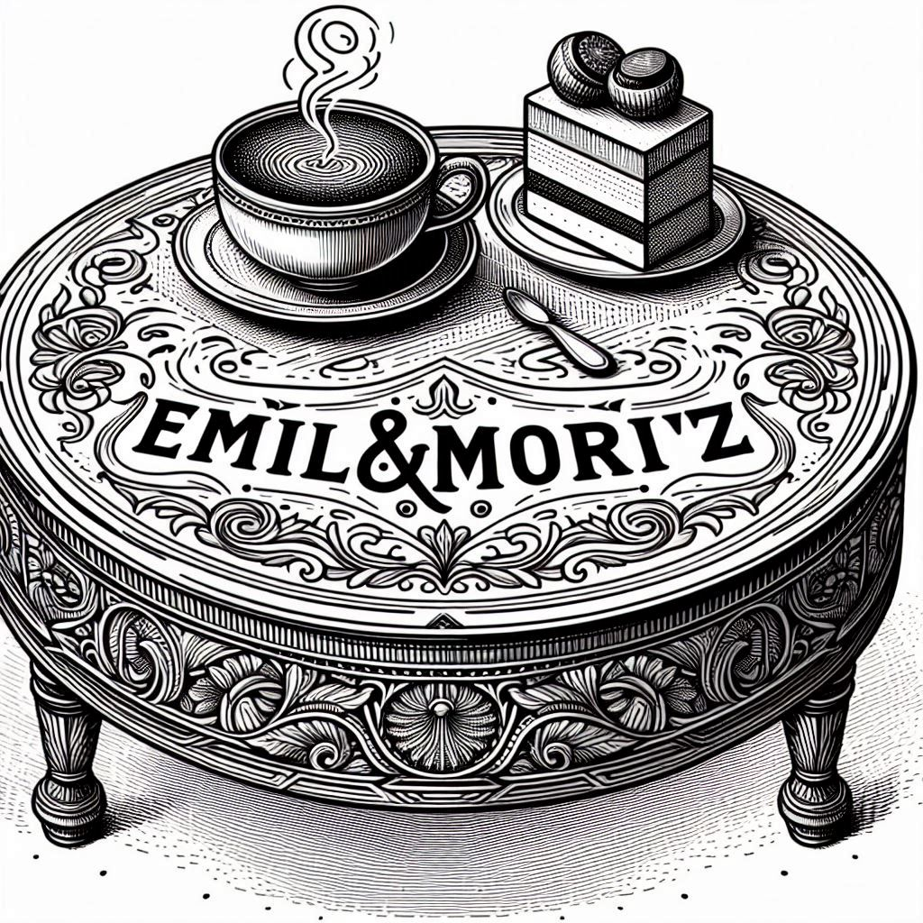 Kaffee und Kuchen im Emil und Moritz